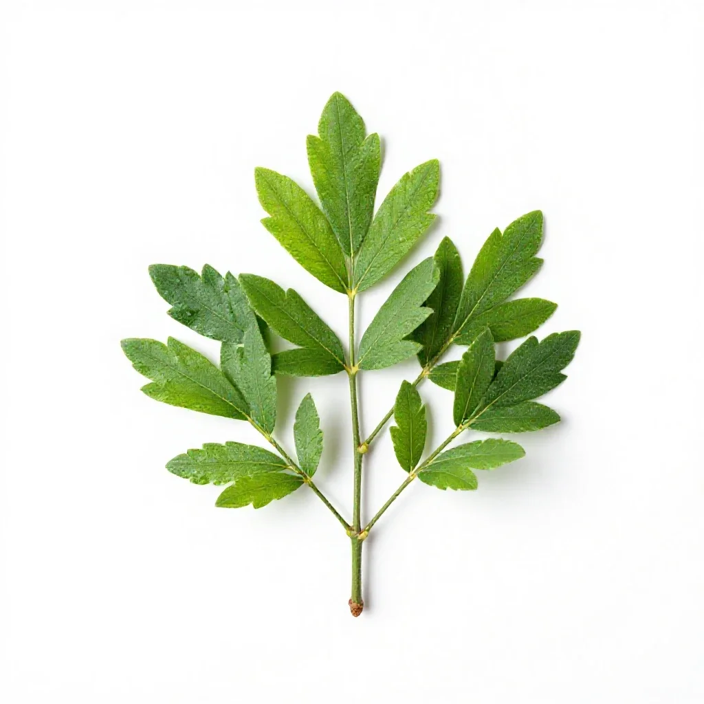 Anise tree isolated on a white background
