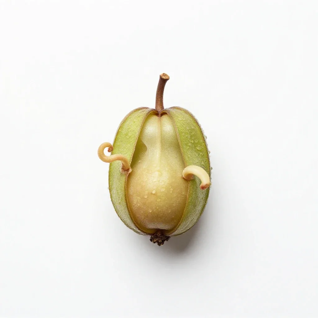 Birthwort isolated on a white background