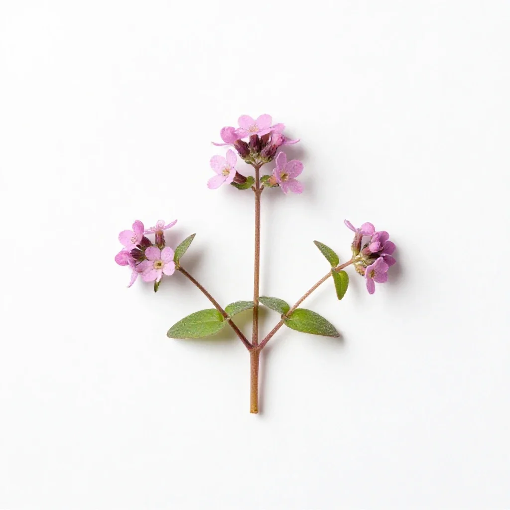 Bog pimpernel isolated on a white background