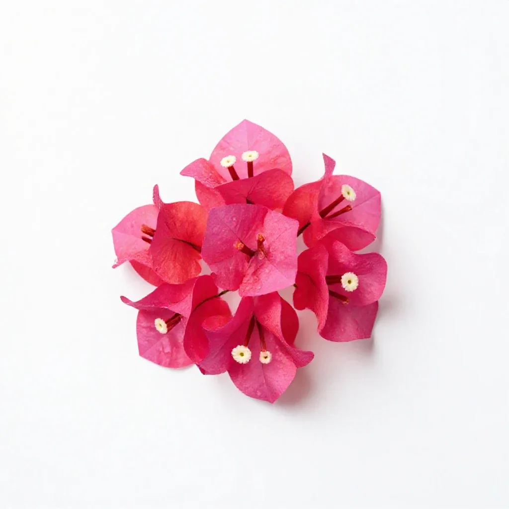 Bougainvillea isolated on a white background
