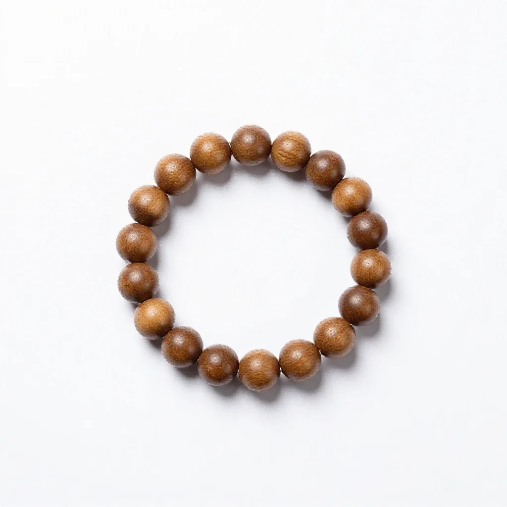 Bracelet wood isolated on a white background