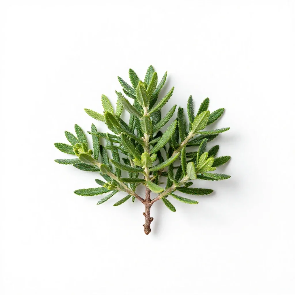 Brittlebush isolated on a white background