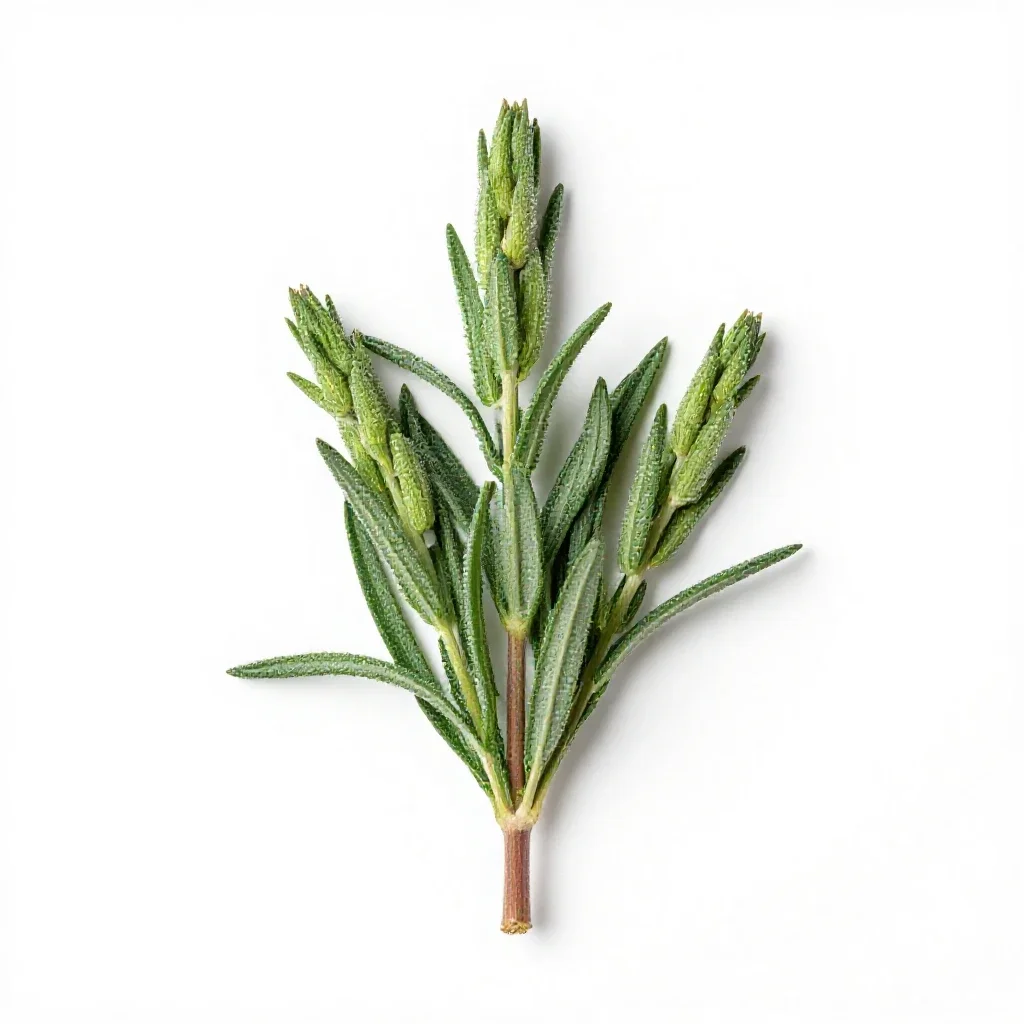 Bud brush isolated on a white background
