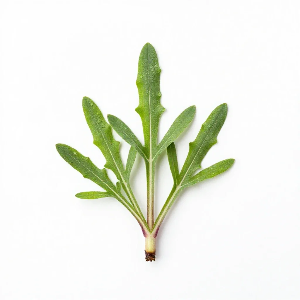 Burweed marsh elder isolated on a white background