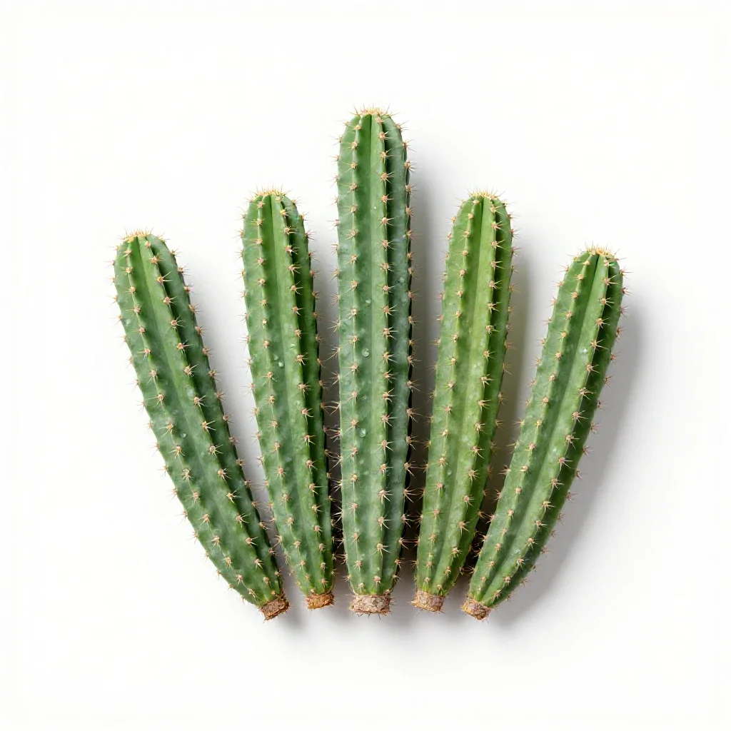 Cholla isolated on a white background