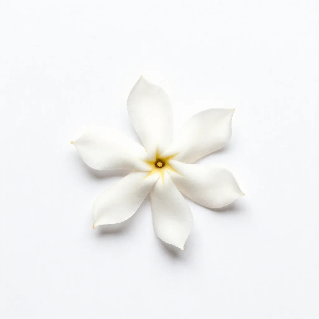Common allamanda isolated on a white background