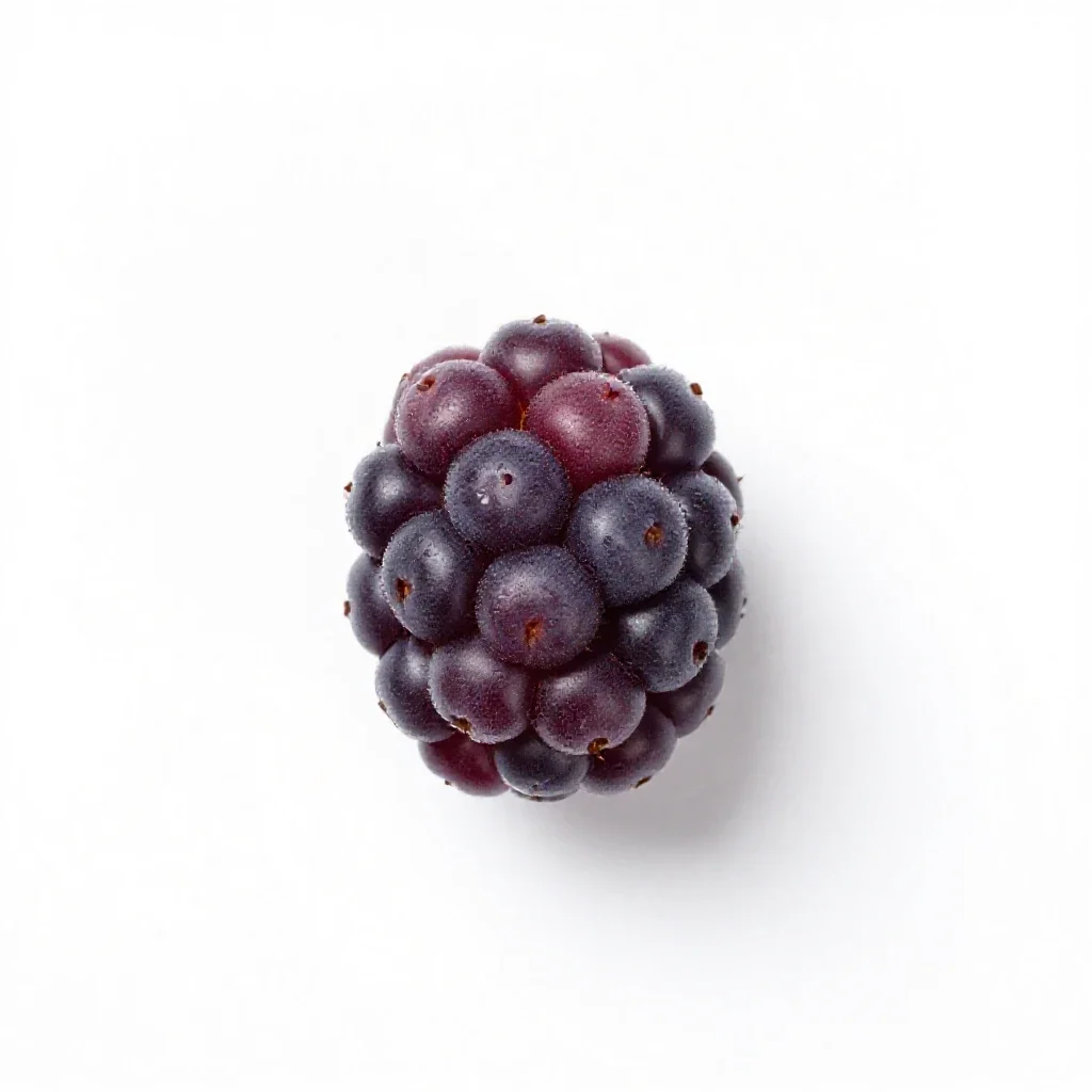Common barberry isolated on a white background