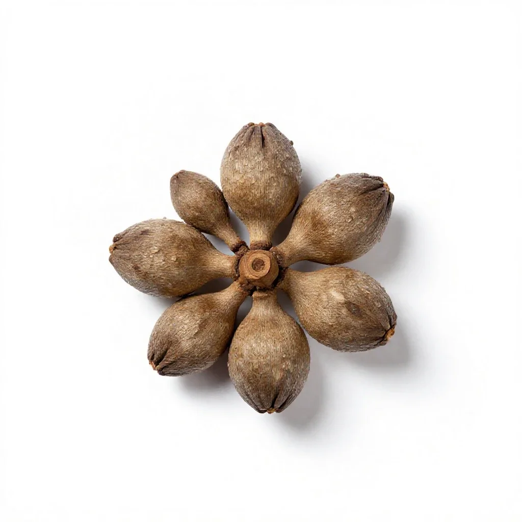 Coontie isolated on a white background