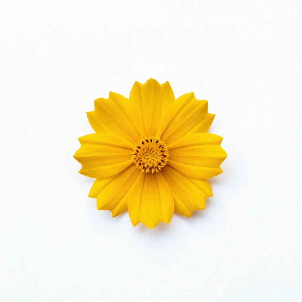 Coreopsis isolated on a white background