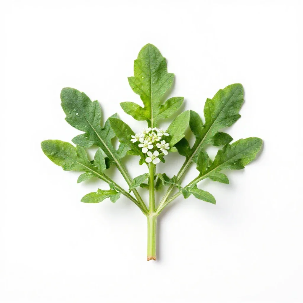 Corn spurry isolated on a white background