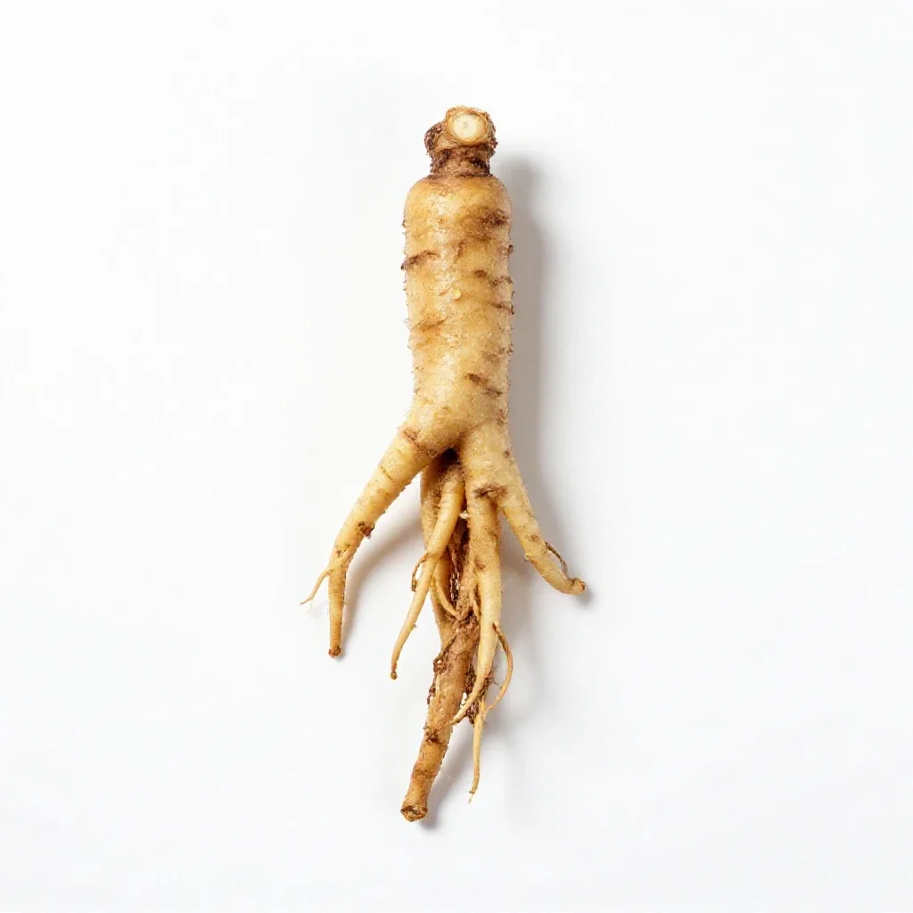 Costusroot isolated on a white background