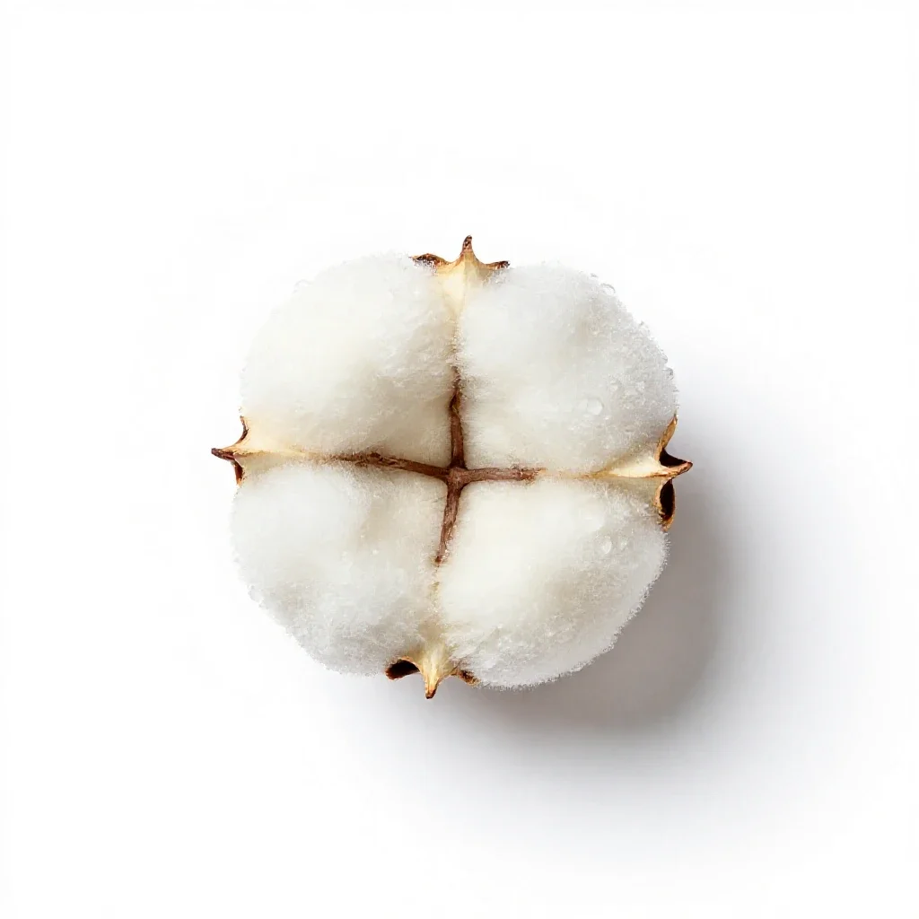 Cottonweed isolated on a white background