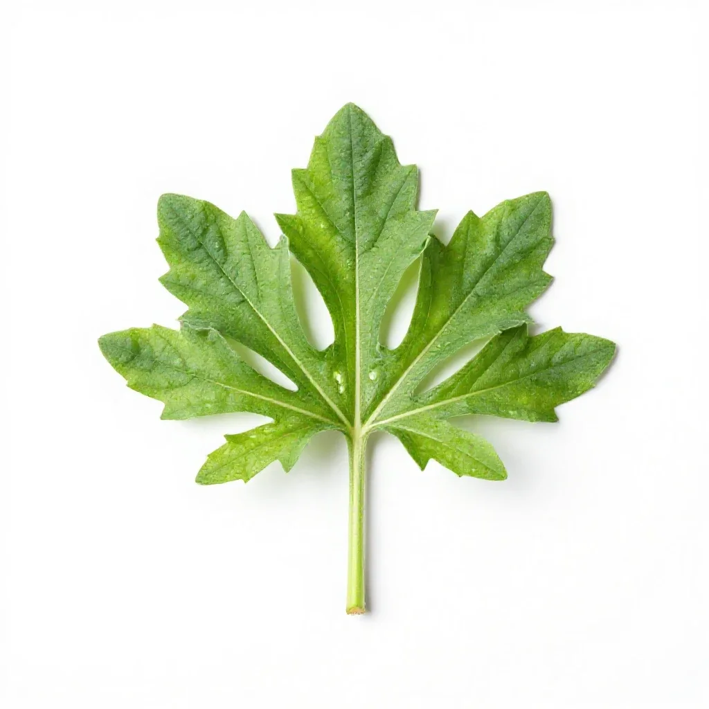 Crucifer isolated on a white background