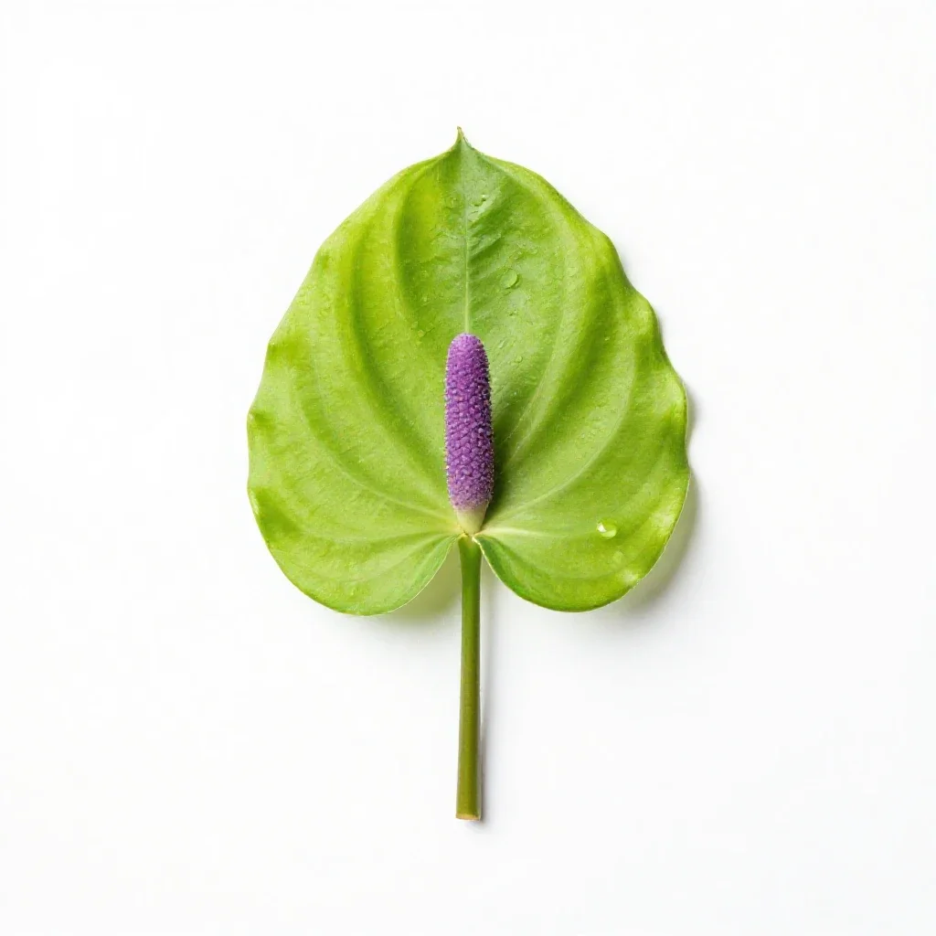 Cuckoopint isolated on a white background