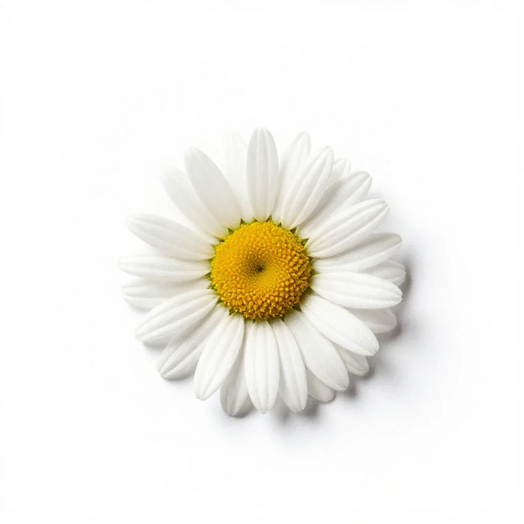 Daisybush isolated on a white background