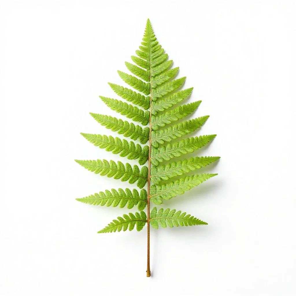 Fern ally isolated on a white background