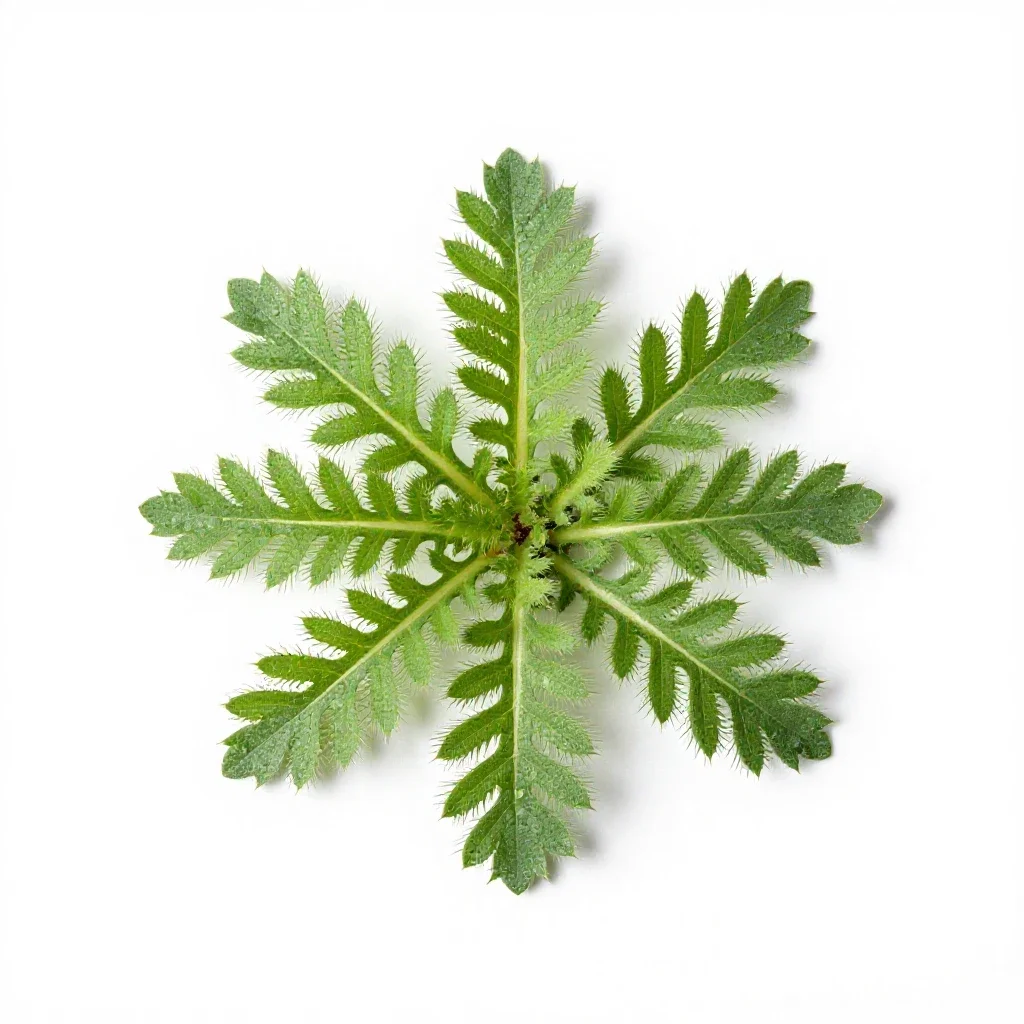 Field chickweed isolated on a white background