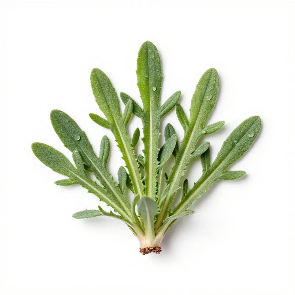 Field pussytoes isolated on a white background