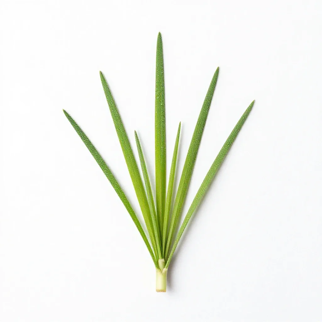 Finger grass isolated on a white background