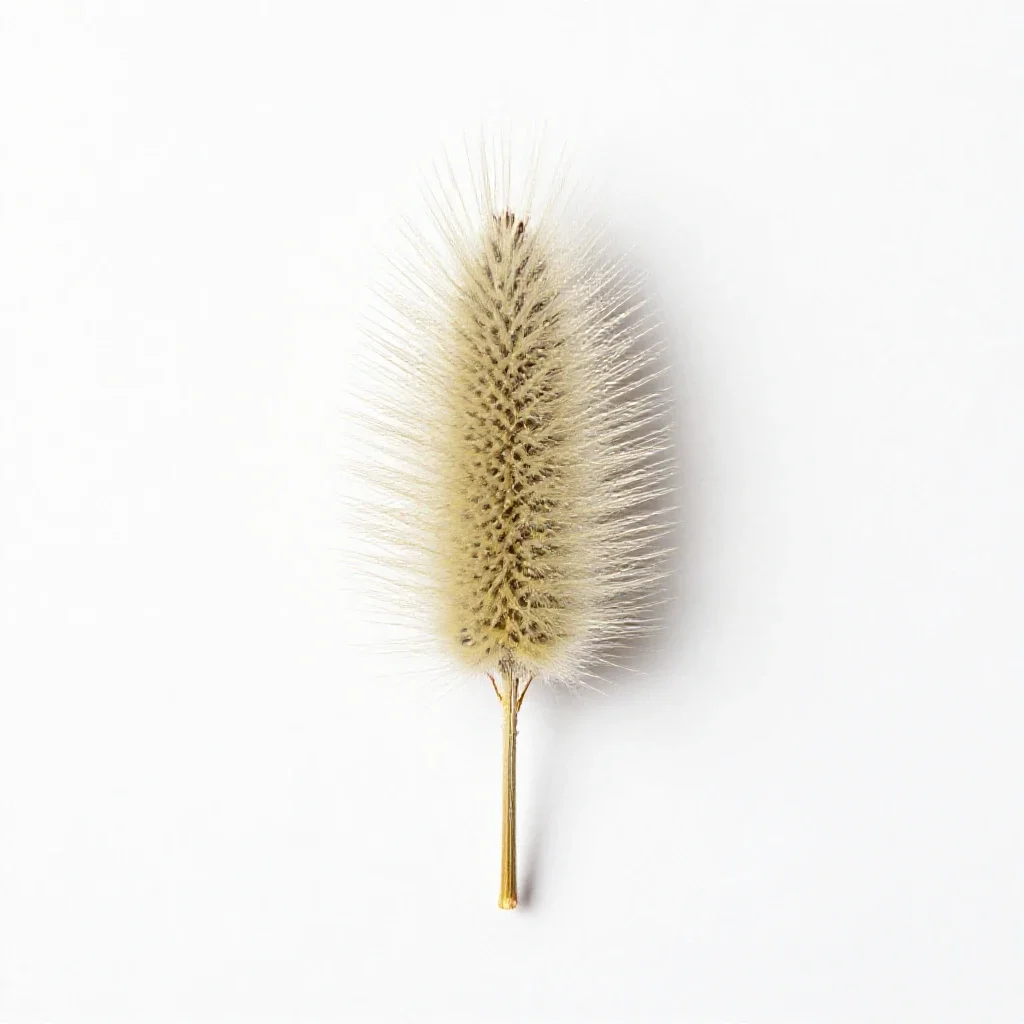 Foxtail isolated on a white background