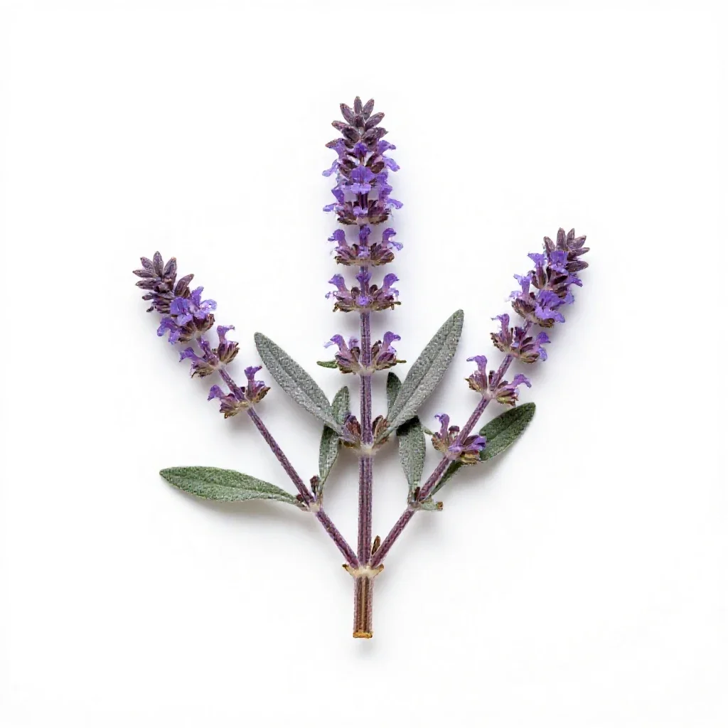 Fumitory isolated on a white background