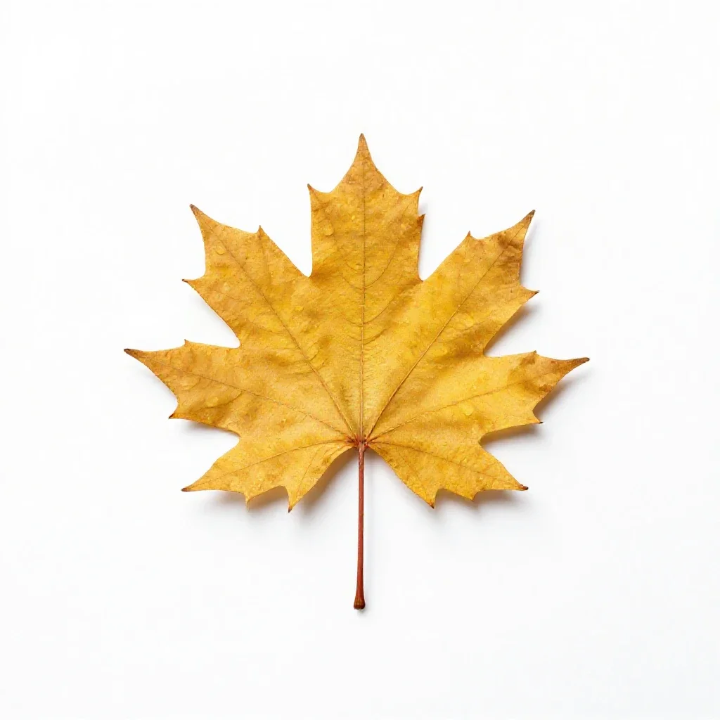 Goldenrod isolated on a white background