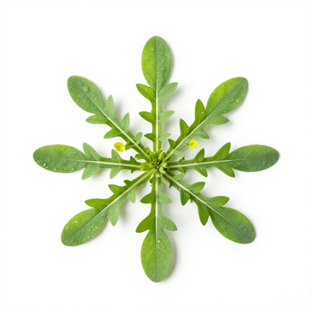 Goosefoot isolated on a white background