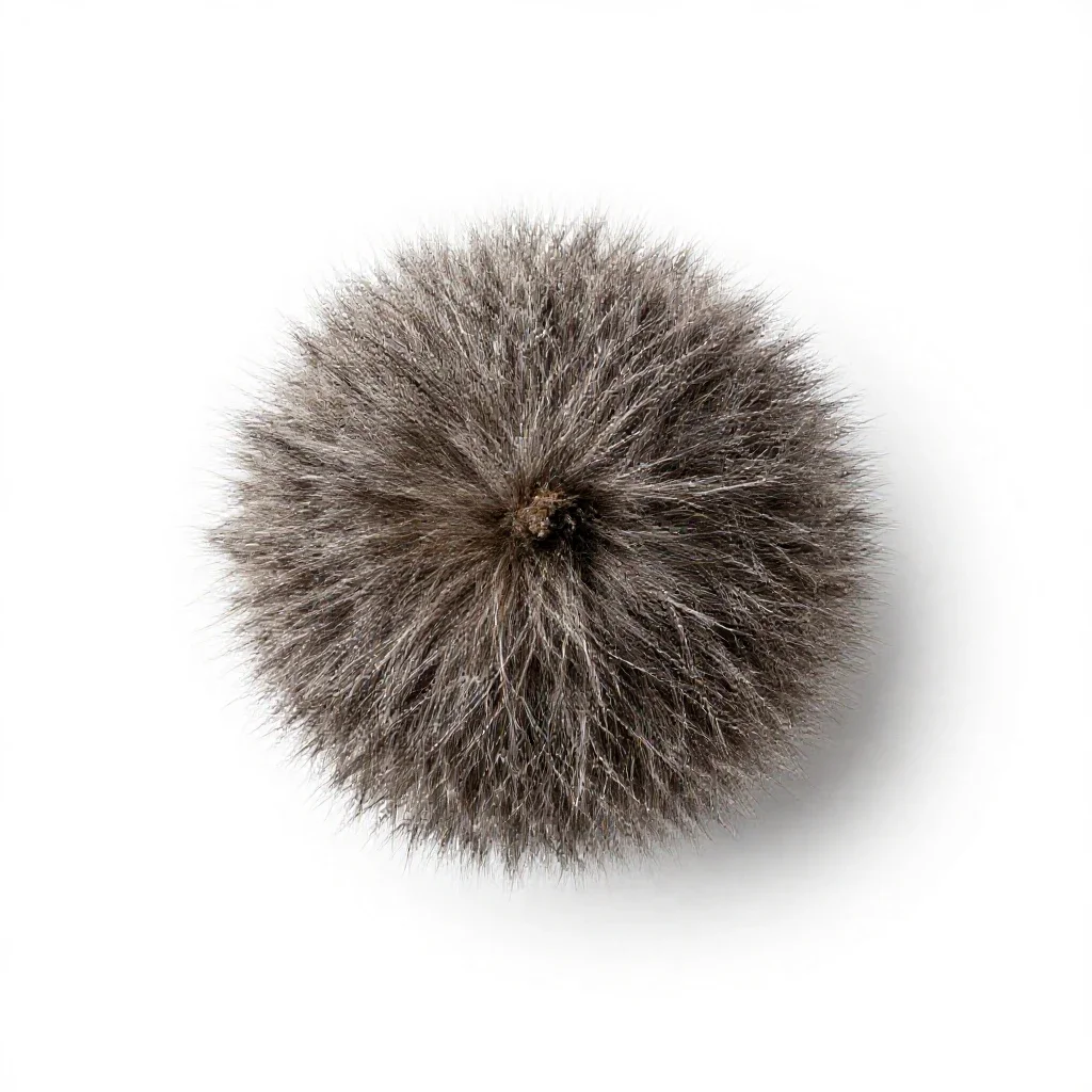 Hoary alison isolated on a white background