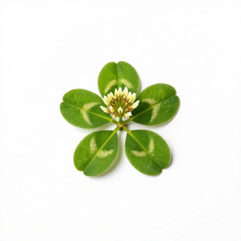 Hop clover isolated on a white background