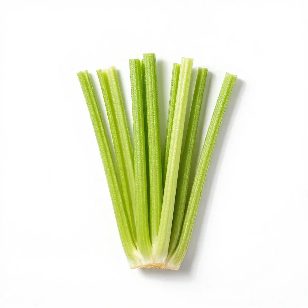 Lovage isolated on a white background