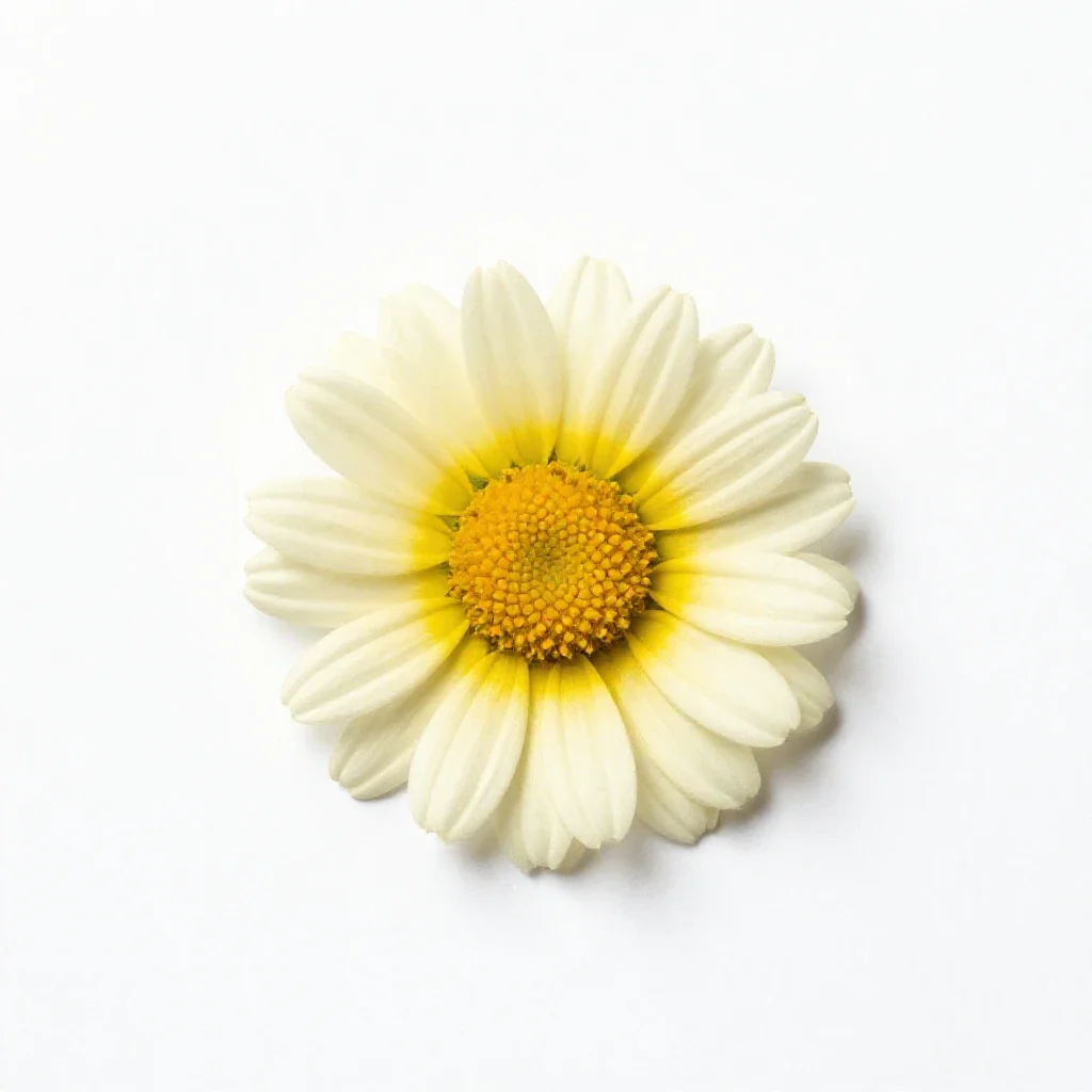 Marguerite isolated on a white background