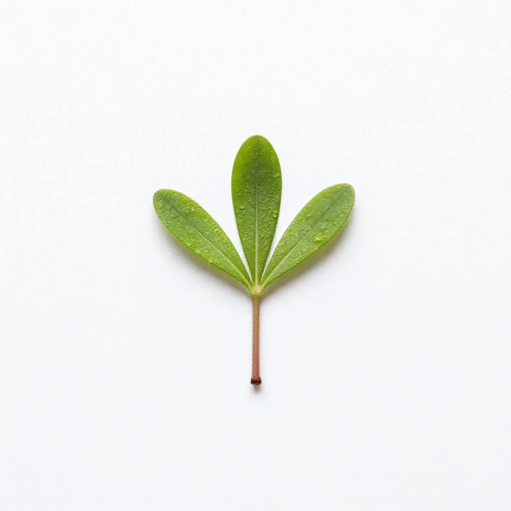 Matchweed isolated on a white background