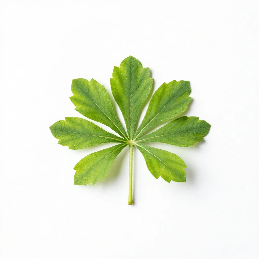 Monocot isolated on a white background