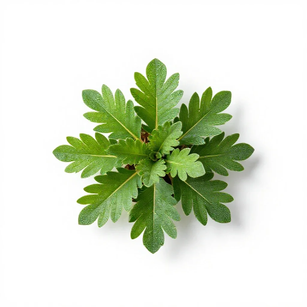 Mountain everlasting isolated on a white background