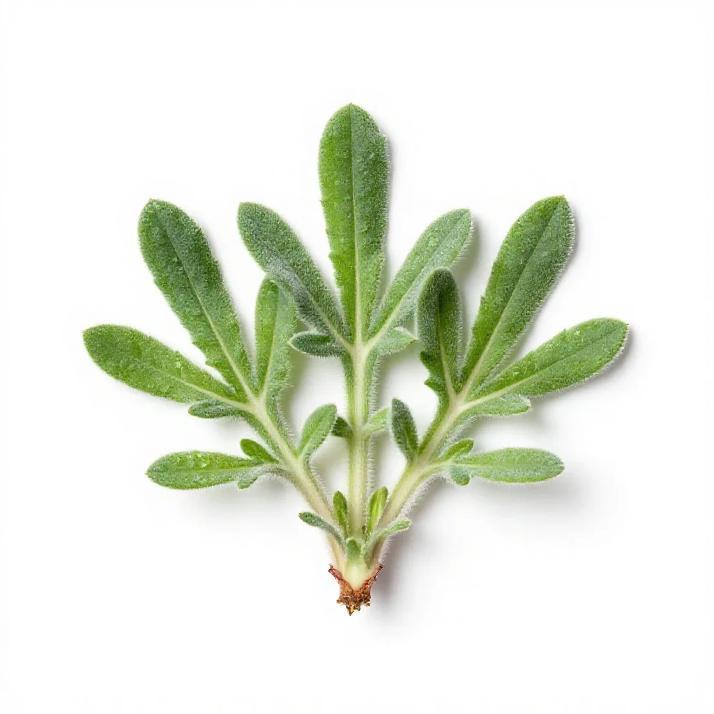 Mouse-ear hawkweed isolated on a white background