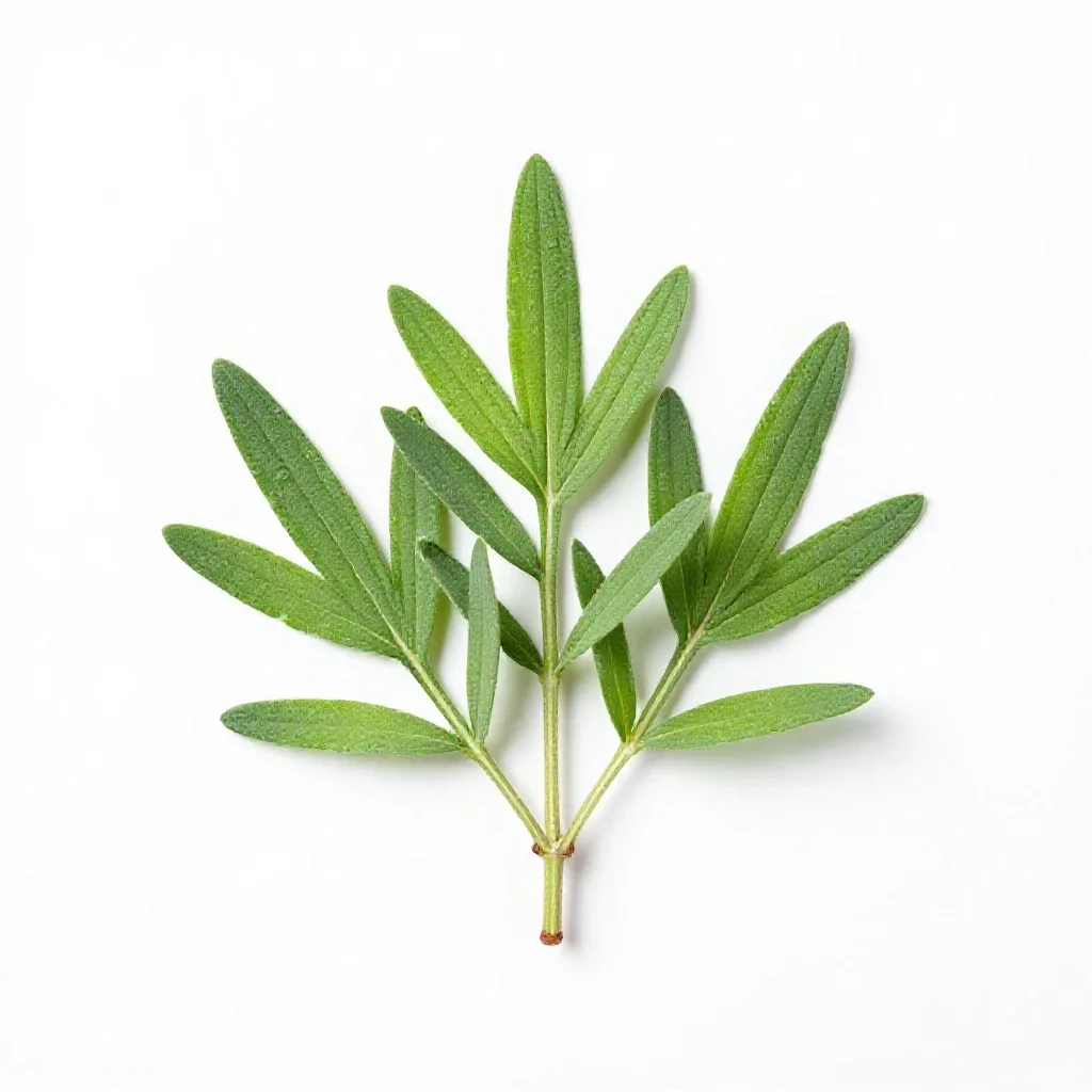 Mugwort isolated on a white background