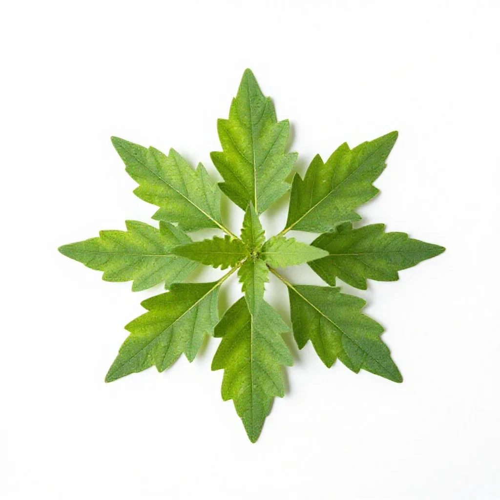 Mutisia isolated on a white background