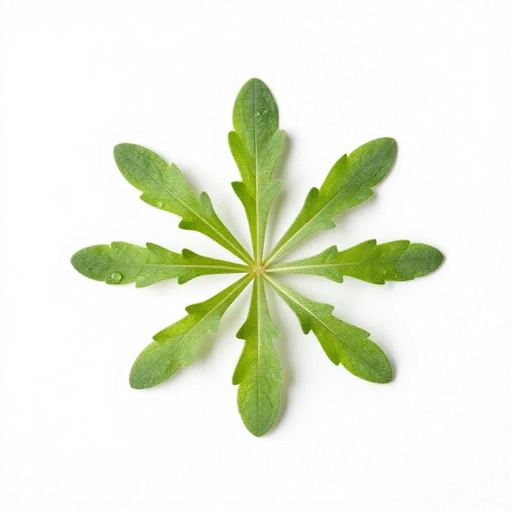 Pimpernel isolated on a white background