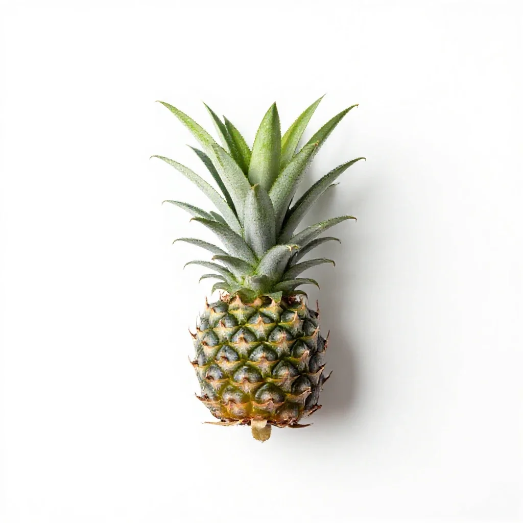 Pineapple weed isolated on a white background