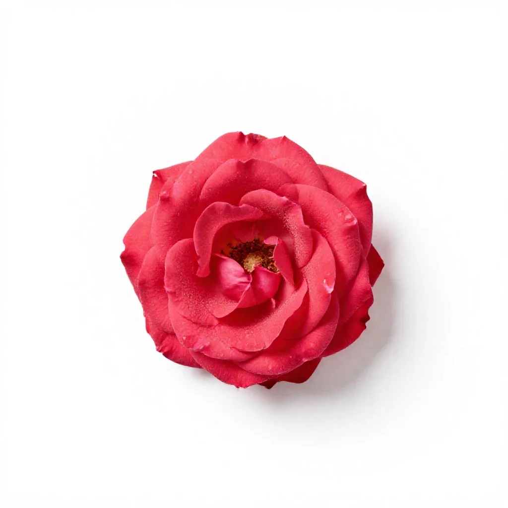 Rose of Jericho isolated on a white background