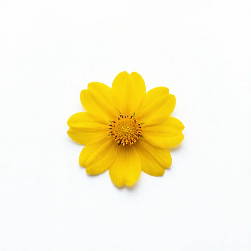 Safflower isolated on a white background