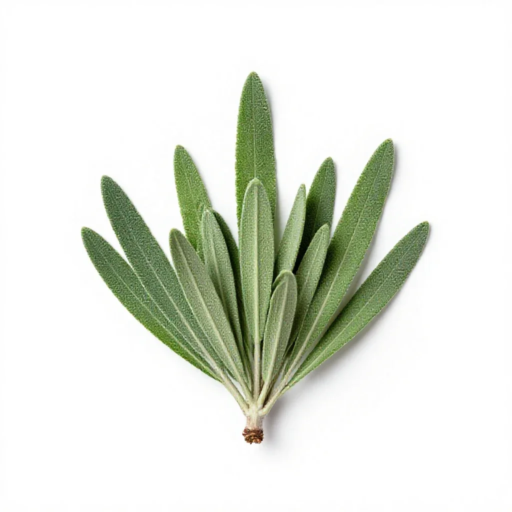 Sagebrush isolated on a white background