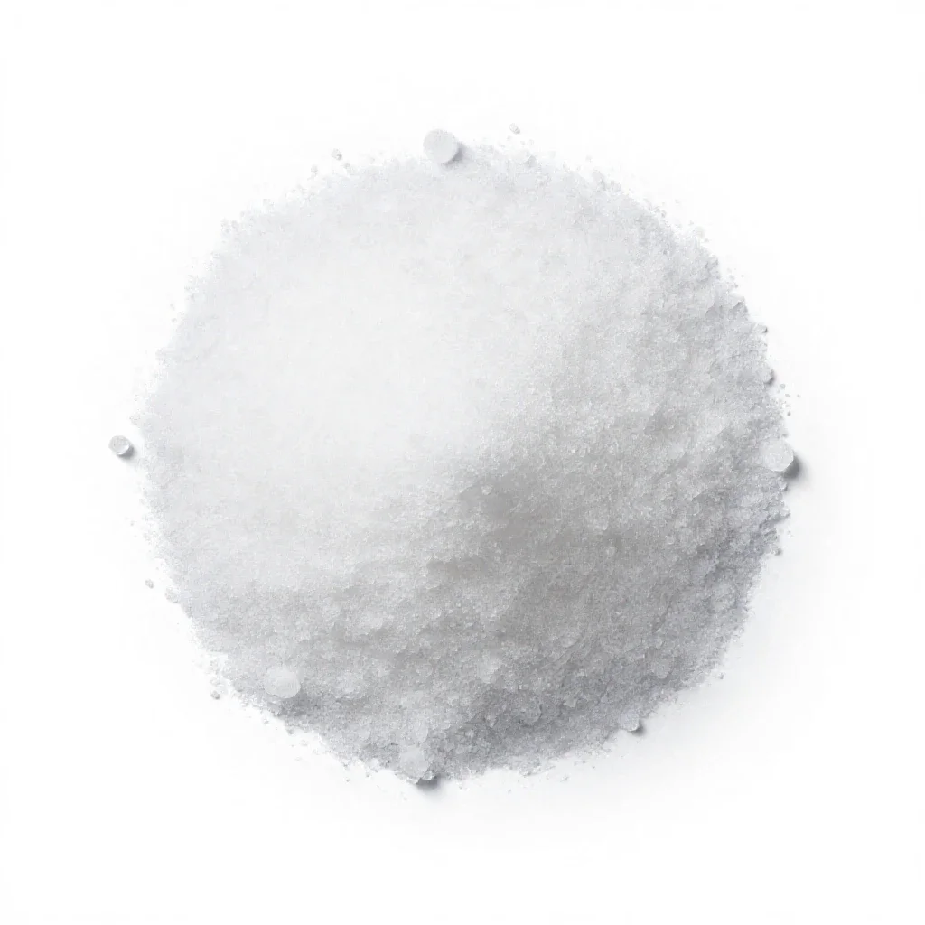 Salt rush isolated on a white background