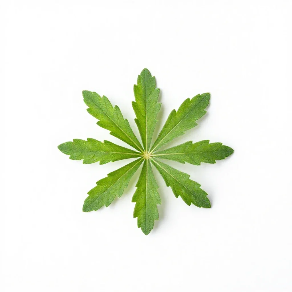 Sand verbena isolated on a white background
