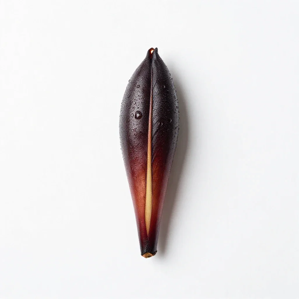 Skunk cabbage isolated on a white background