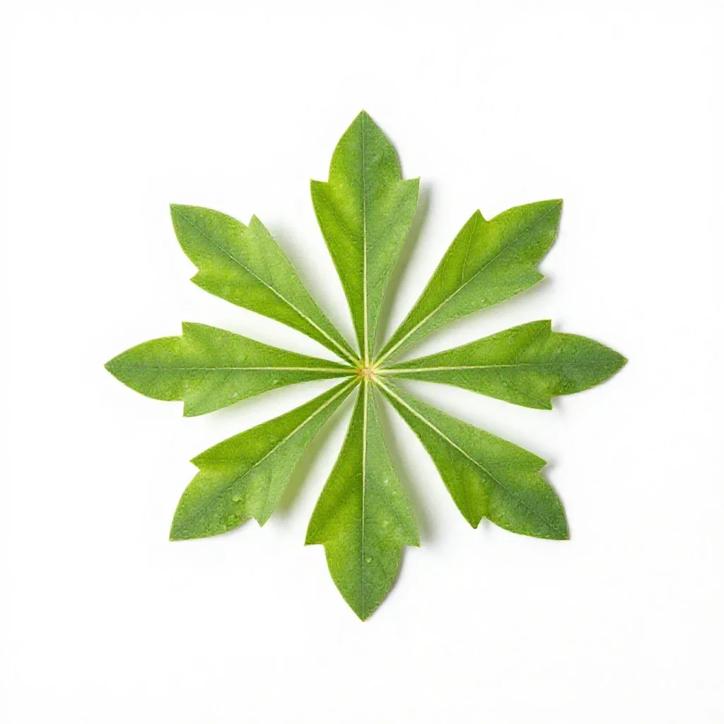 Smooth crabgrass isolated on a white background