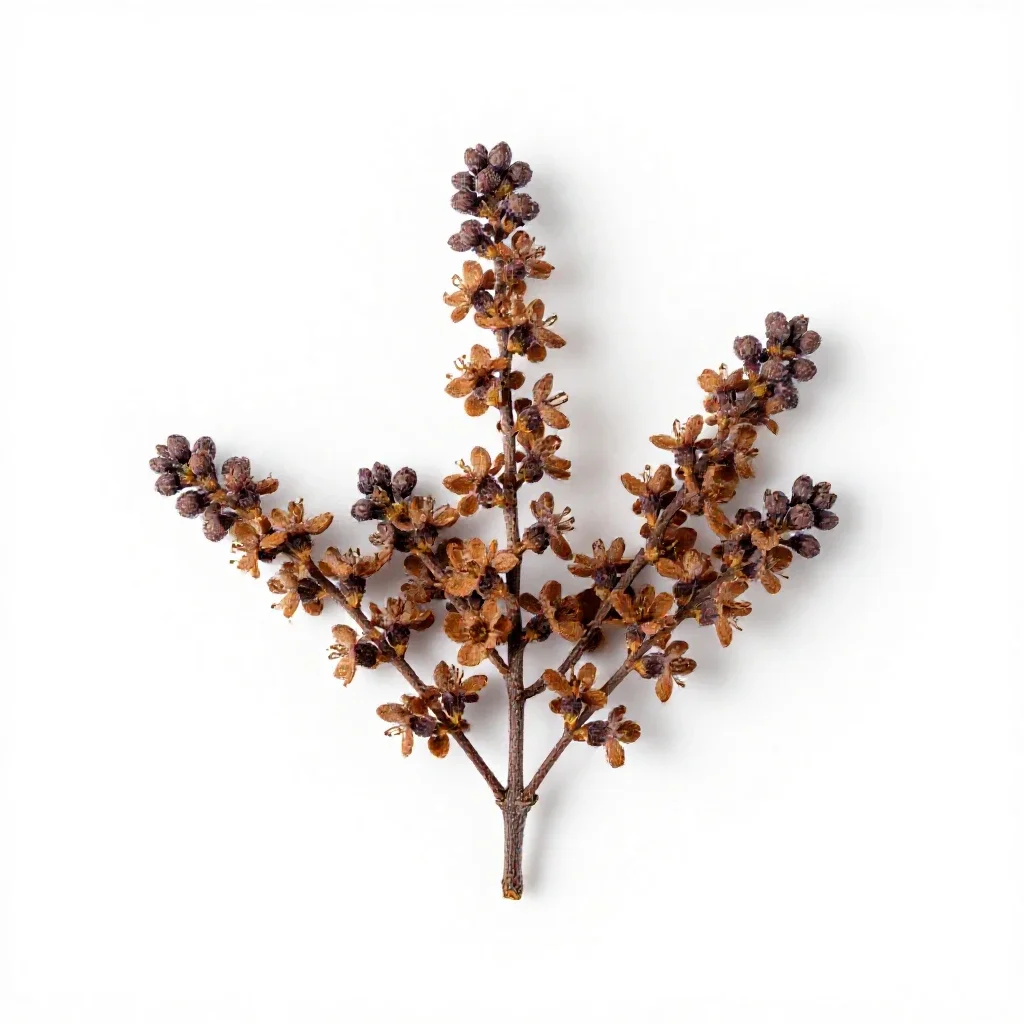 Spicebush isolated on a white background