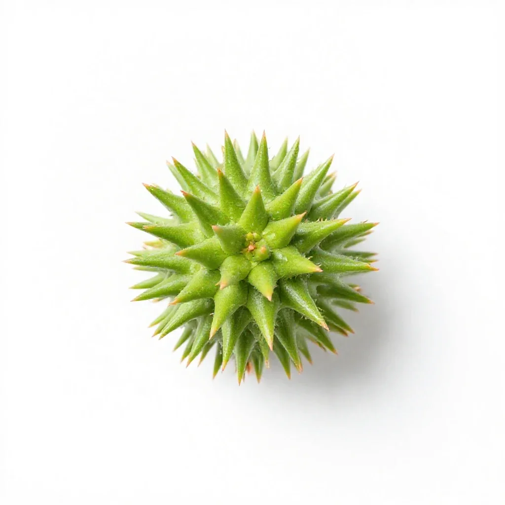 Spiny talinum isolated on a white background