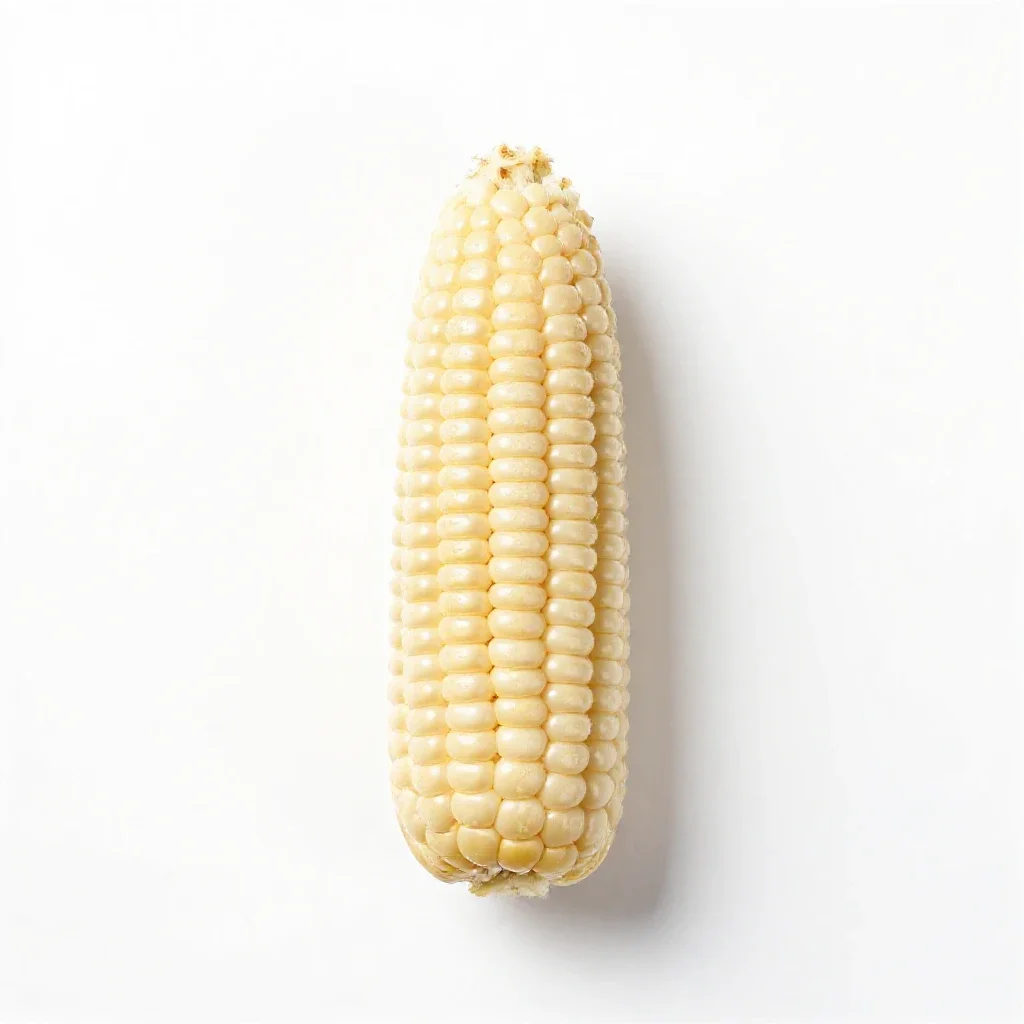 Squirrel corn isolated on a white background