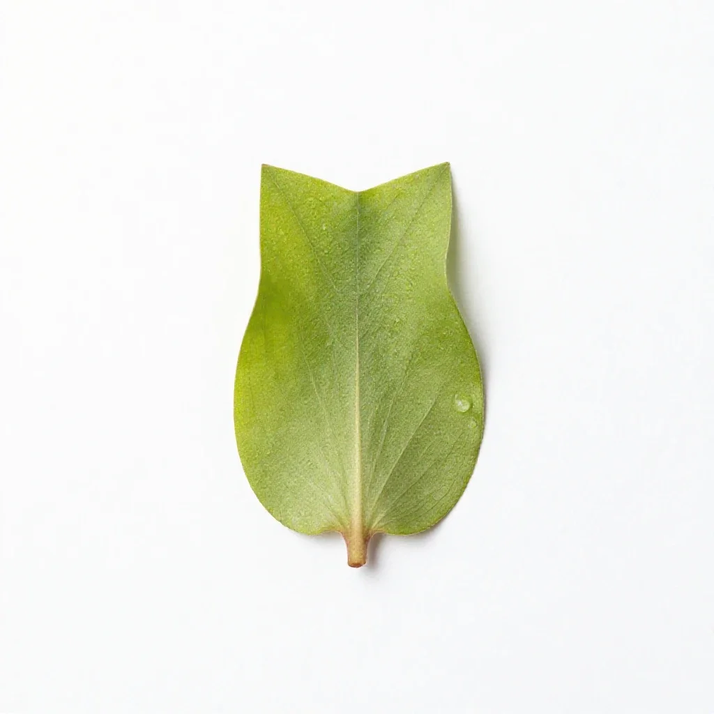 Stemless hymenoxys isolated on a white background